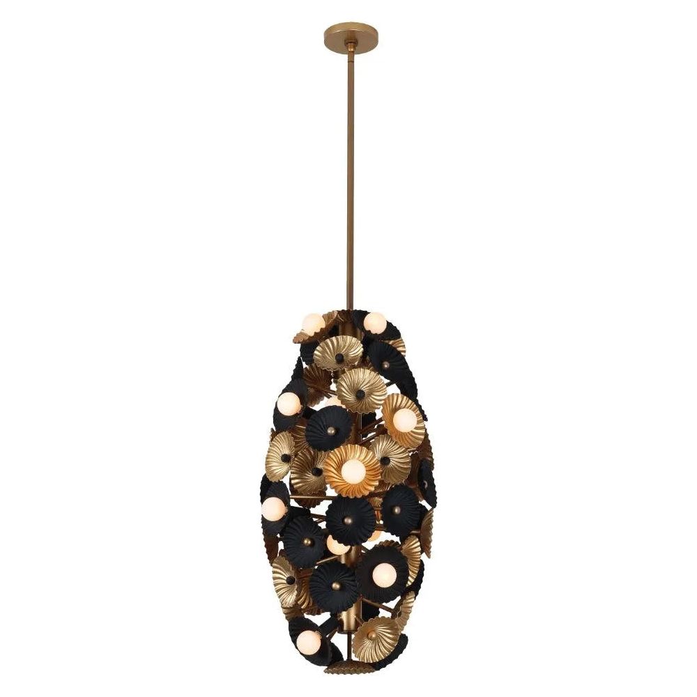 Kalco - Damask Foyer Pendant - 520353BVB | Montreal Lighting & Hardware