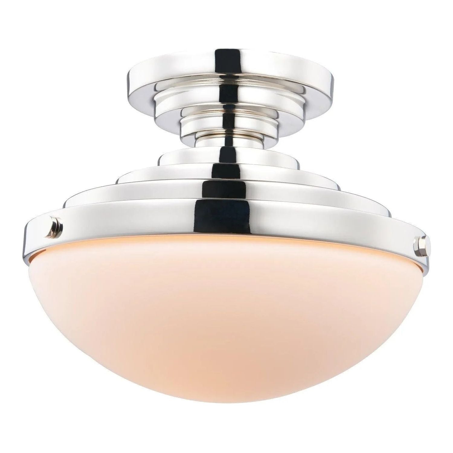 Kalco - Pasos Flush Mount - 515746PN | Montreal Lighting & Hardware