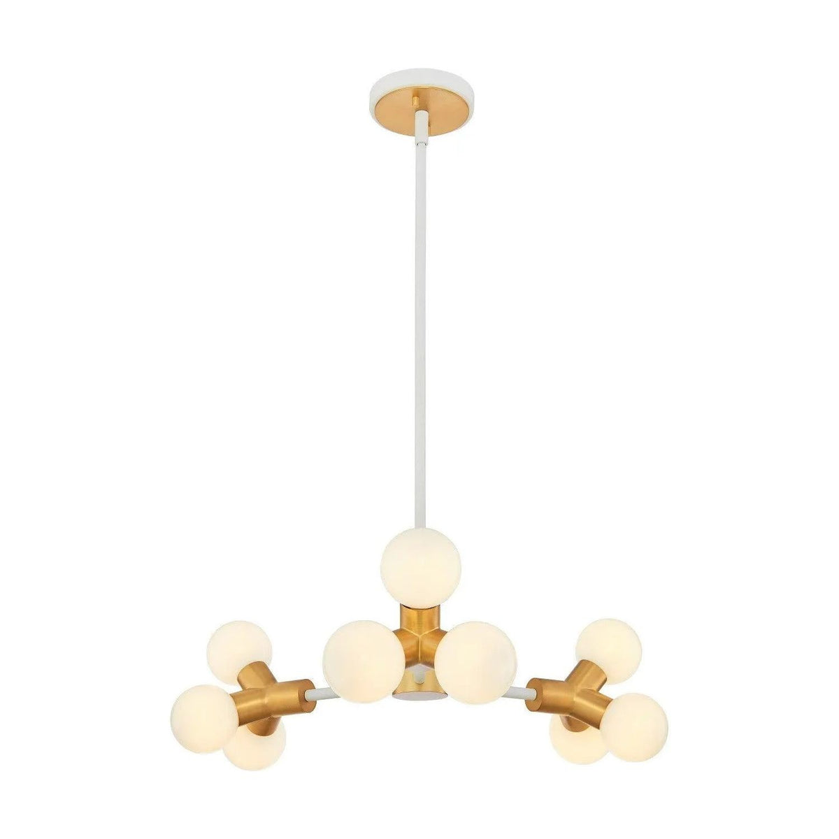 Kalco - Tres Chandelier - 517471WNB | Montreal Lighting & Hardware