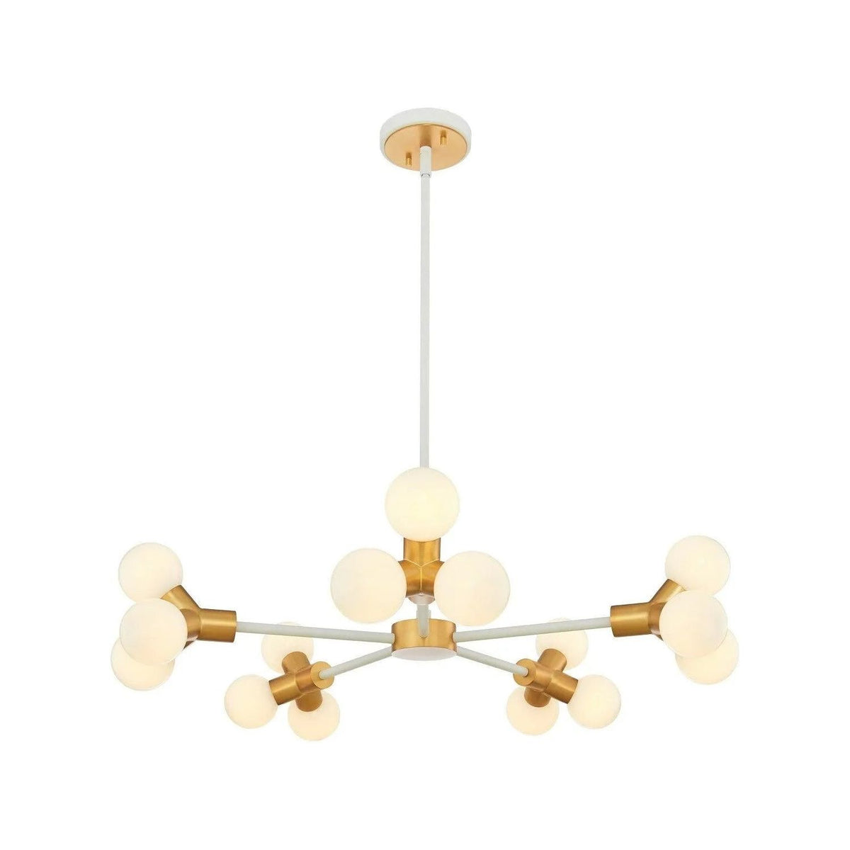 Kalco - Tres Chandelier - 517472WNB | Montreal Lighting & Hardware