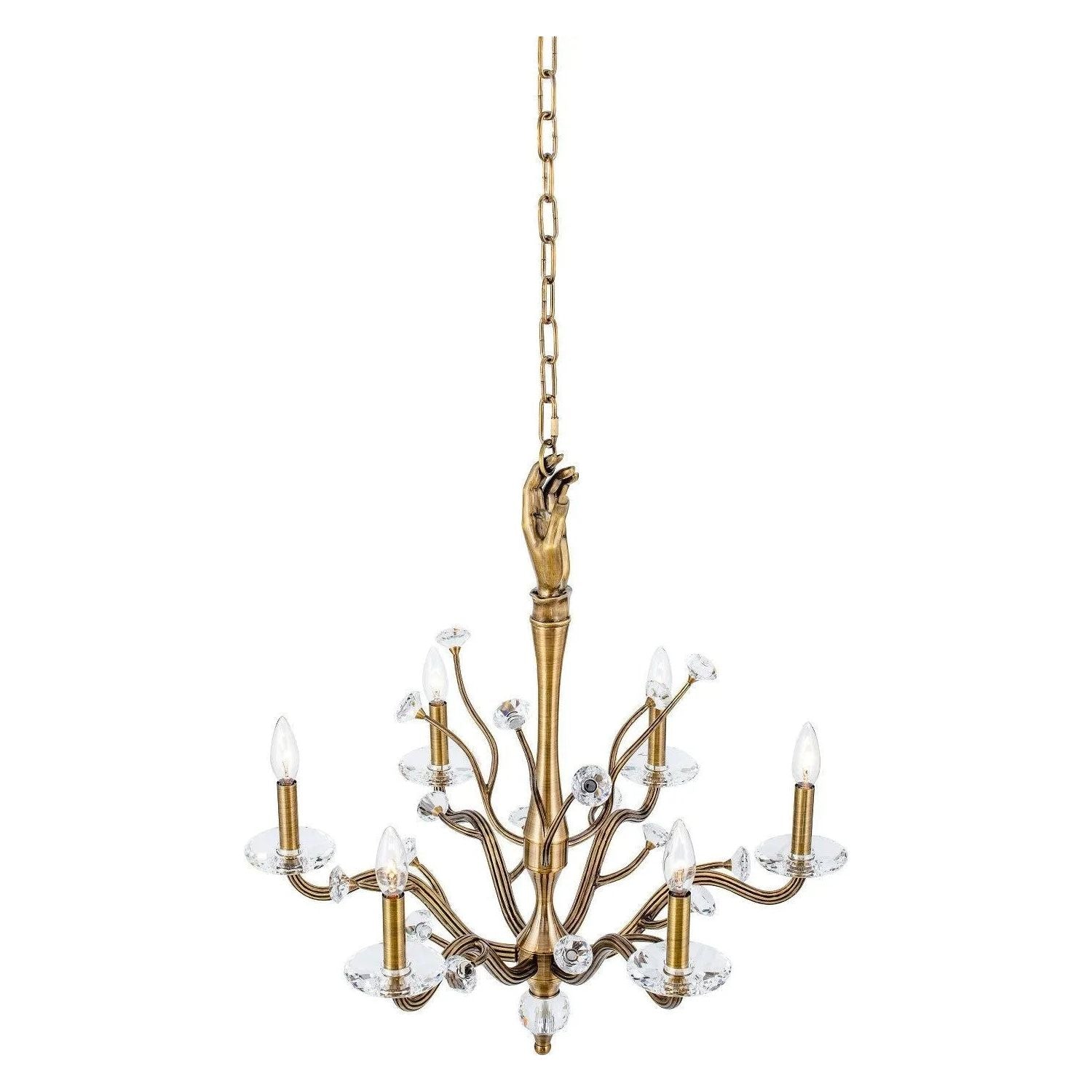 Kalco - Venus Chandelier - 517771HBR | Montreal Lighting & Hardware