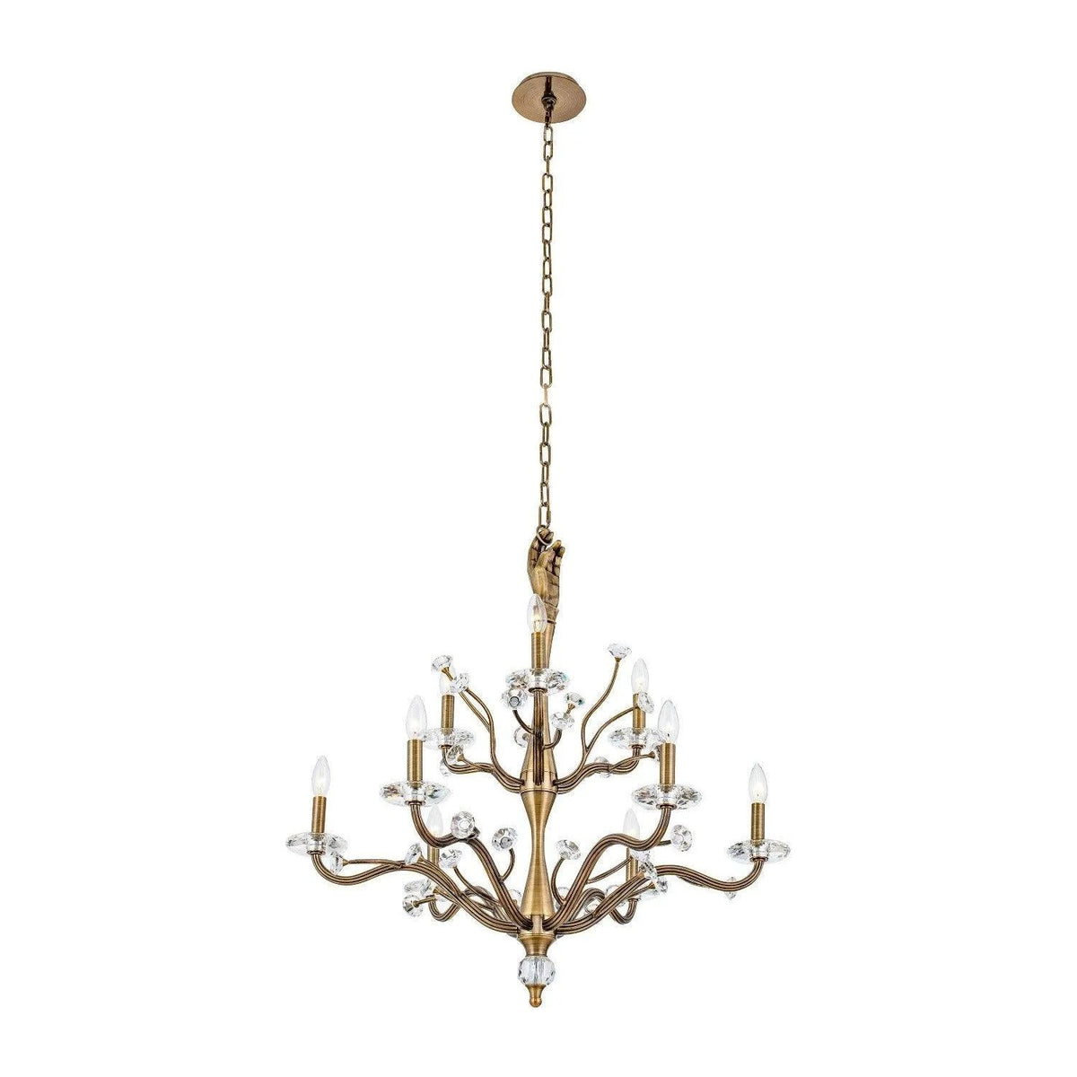 Kalco - Venus Chandelier - 517772HBR | Montreal Lighting & Hardware