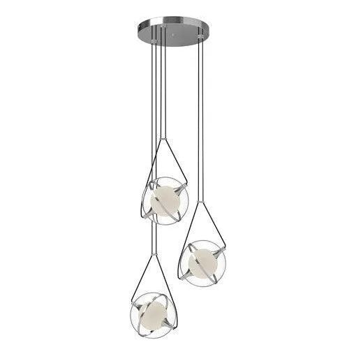 Kuzco Lighting - Aries LED Chandelier - CH76718-BG | Montreal Lighting & Hardware