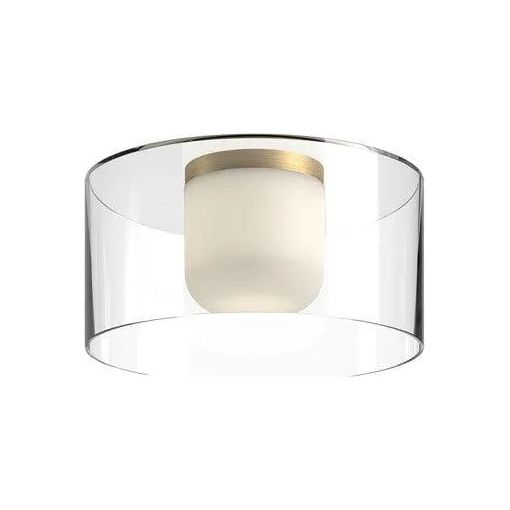 Kuzco Lighting - Birch LED Flush Mount - FM53509-BG/CL | Montreal Lighting & Hardware