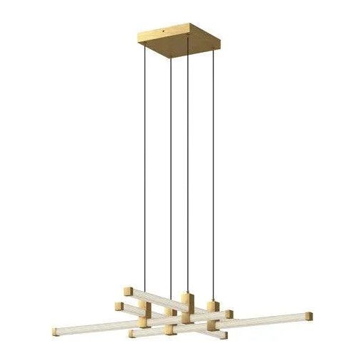 Kuzco Lighting - Blade LED Chandelier - CH23534-BG | Montreal Lighting & Hardware