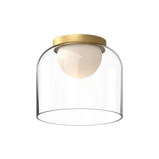 Kuzco Lighting - Cedar LED Flush Mount - FM52508-BG/CL | Montreal Lighting & Hardware