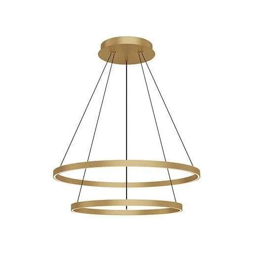 Kuzco Lighting - Cerchio LED Chandelier - CH87232-BG | Montreal Lighting & Hardware