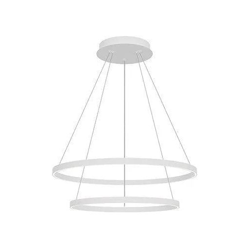 Kuzco Lighting - Cerchio LED Chandelier - CH87232-WH | Montreal Lighting & Hardware