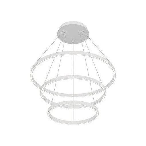 Kuzco Lighting - Cerchio LED Chandelier - CH87332-WH | Montreal Lighting & Hardware