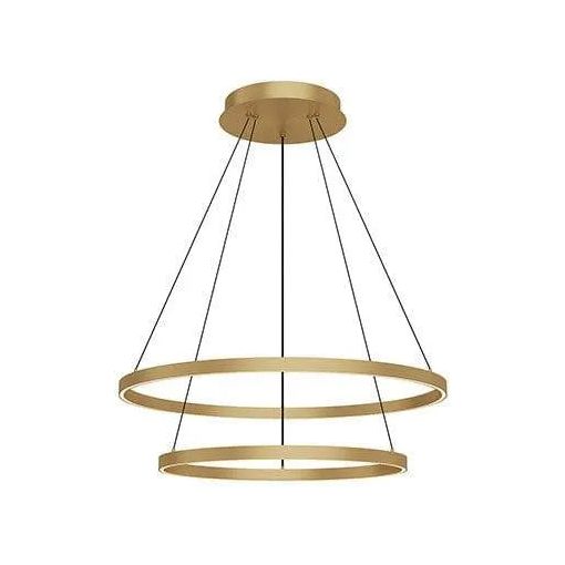 Kuzco Lighting - Cerchio LED Chandelier - CH87832-BG | Montreal Lighting & Hardware