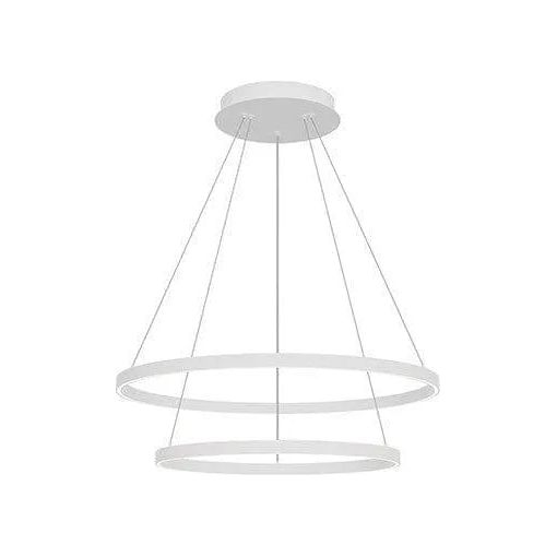 Kuzco Lighting - Cerchio LED Chandelier - CH87832-WH | Montreal Lighting & Hardware