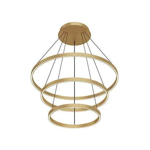 Kuzco Lighting - Cerchio LED Chandelier - CH87932-BG | Montreal Lighting & Hardware