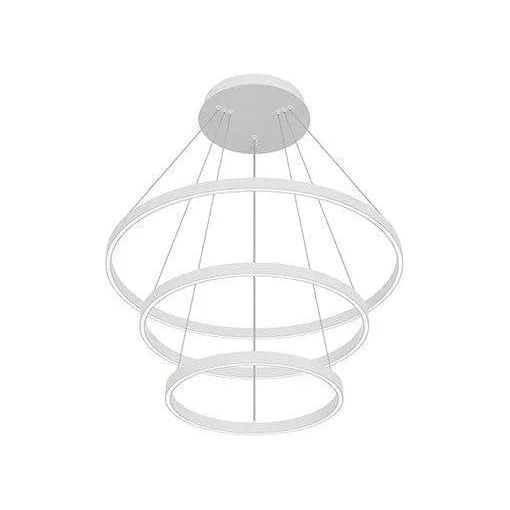 Kuzco Lighting - Cerchio LED Chandelier - CH87932-WH | Montreal Lighting & Hardware