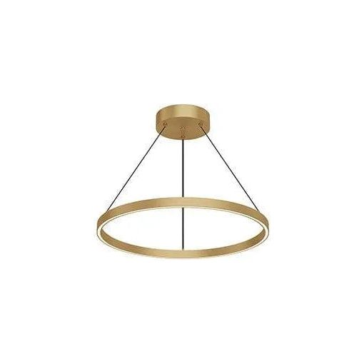 Kuzco Lighting - Cerchio LED Pendant - PD87124-BG | Montreal Lighting & Hardware