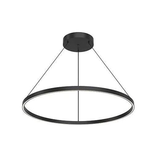 Kuzco Lighting - Cerchio LED Pendant - PD87136-BK | Montreal Lighting & Hardware