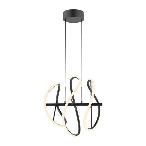 Kuzco Lighting - Collide LED Pendant - PD96416-BK | Montreal Lighting & Hardware