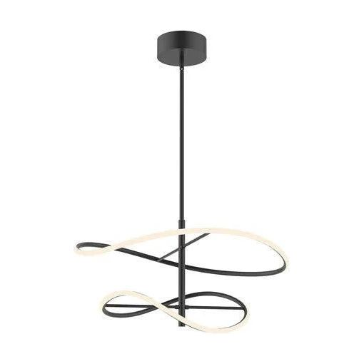 Kuzco Lighting - Collide LED Pendant - PD96416-BK | Montreal Lighting & Hardware