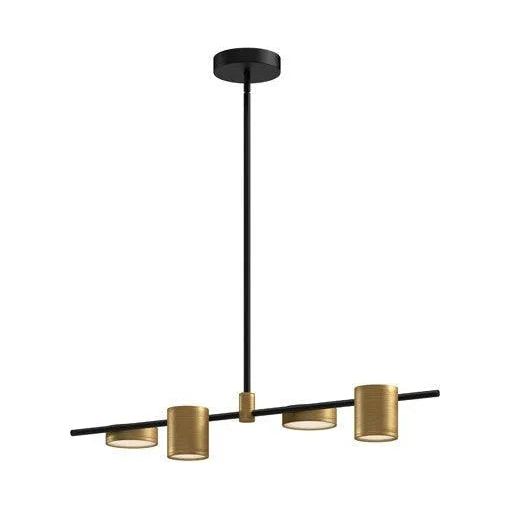 Kuzco Lighting - Jayden LED Linear Pendant - LP96840-BK | Montreal Lighting & Hardware