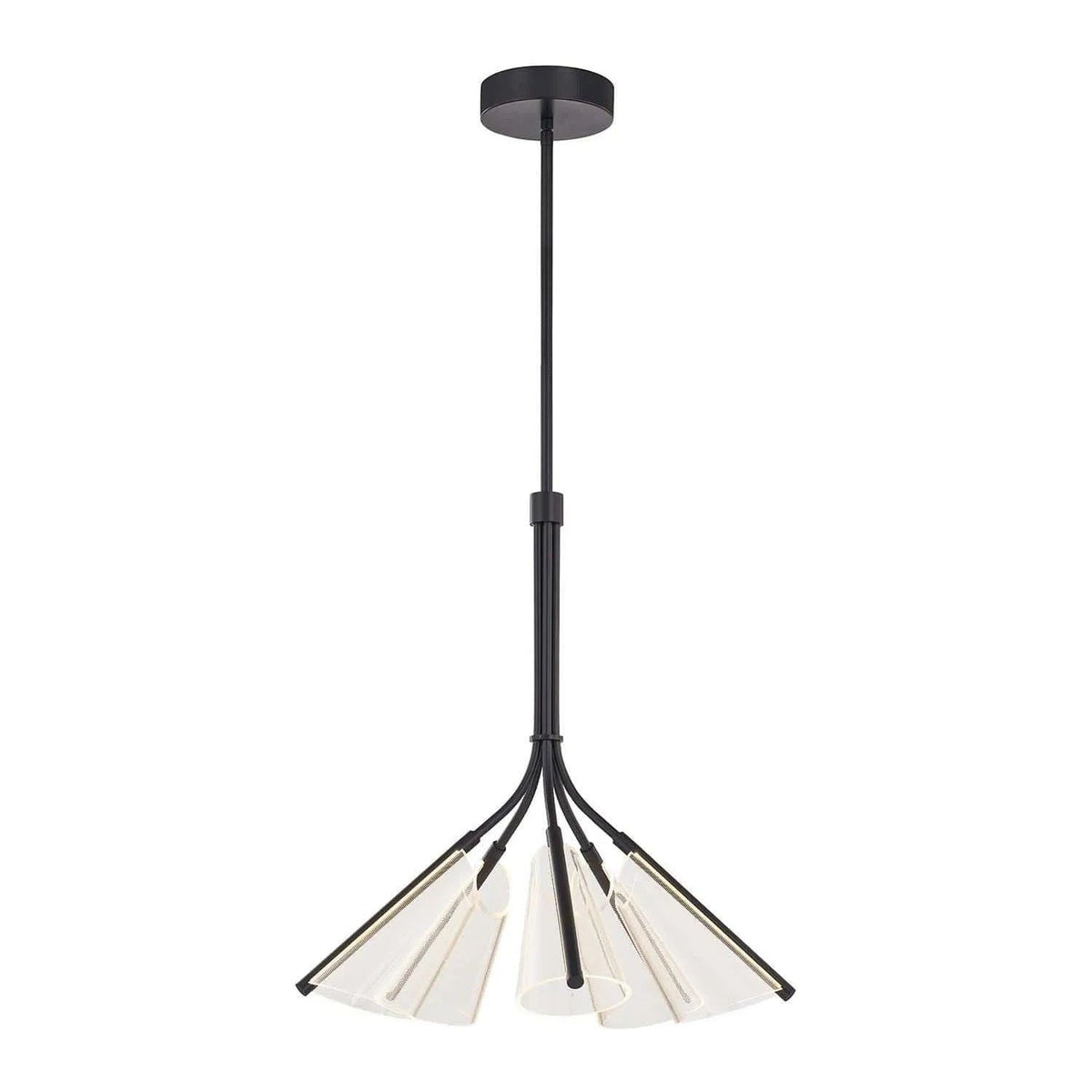 Kuzco Lighting - Mulberry LED Chandelier - CH62628-BK/LG | Montreal Lighting & Hardware