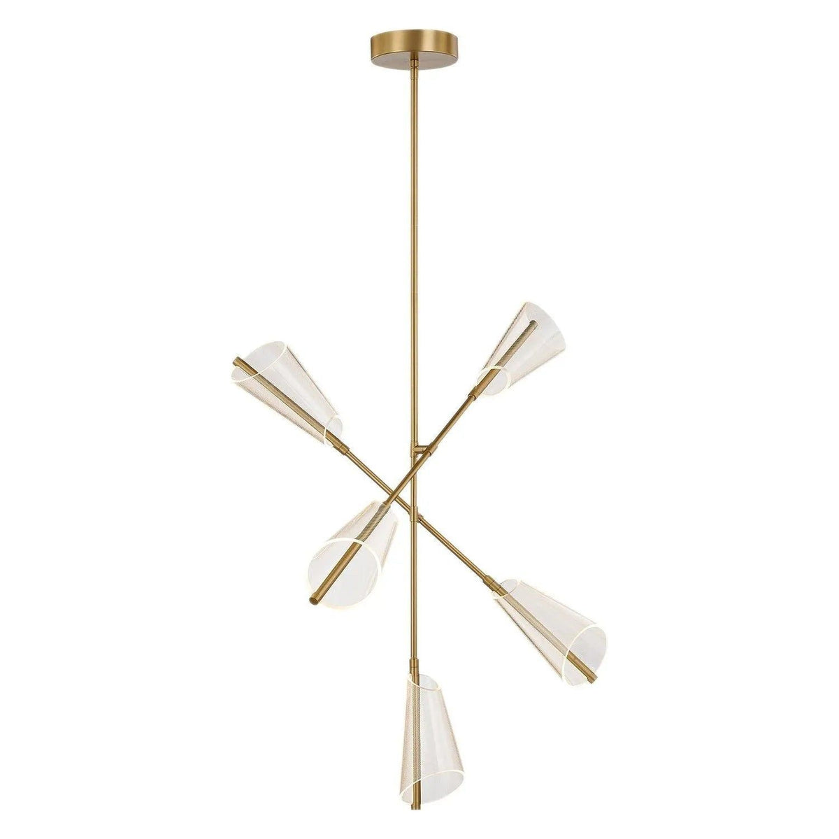 Kuzco Lighting - Mulberry LED Chandelier - CH62737-BG/LG | Montreal Lighting & Hardware