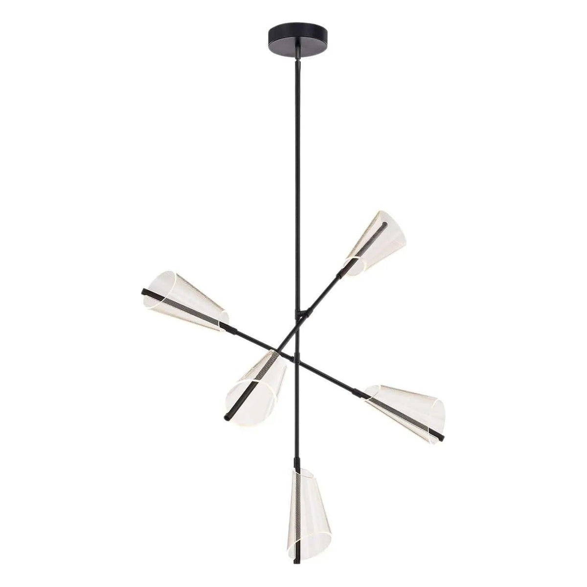 Kuzco Lighting - Mulberry LED Chandelier - CH62737-BK/LG | Montreal Lighting & Hardware