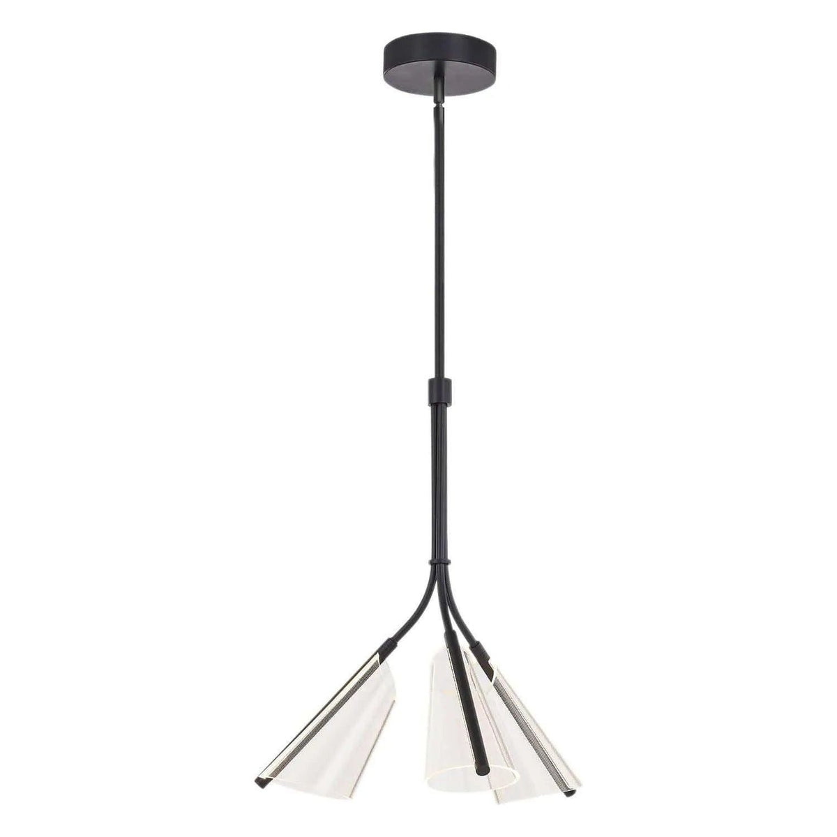 Kuzco Lighting - Mulberry LED Triple Pendant - PD62622-BK/LG | Montreal Lighting & Hardware