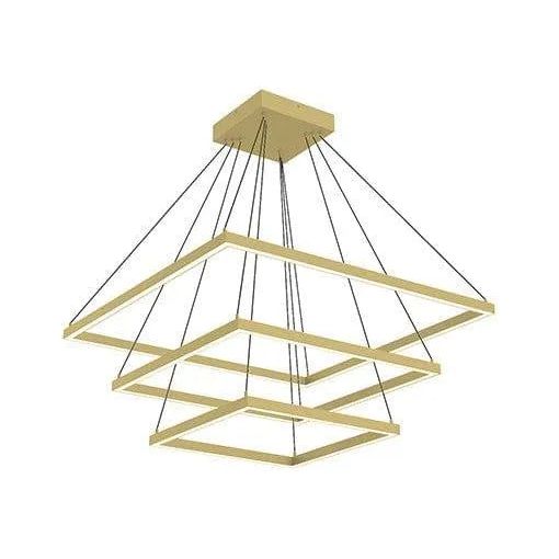 Kuzco Lighting - Piazza 3-Tier Chandelier - CH88332-BG | Montreal Lighting & Hardware