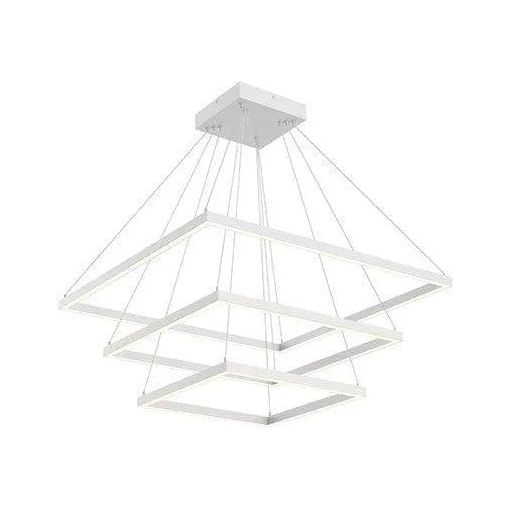 Kuzco Lighting - Piazza 3-Tier Chandelier - CH88332-WH | Montreal Lighting & Hardware