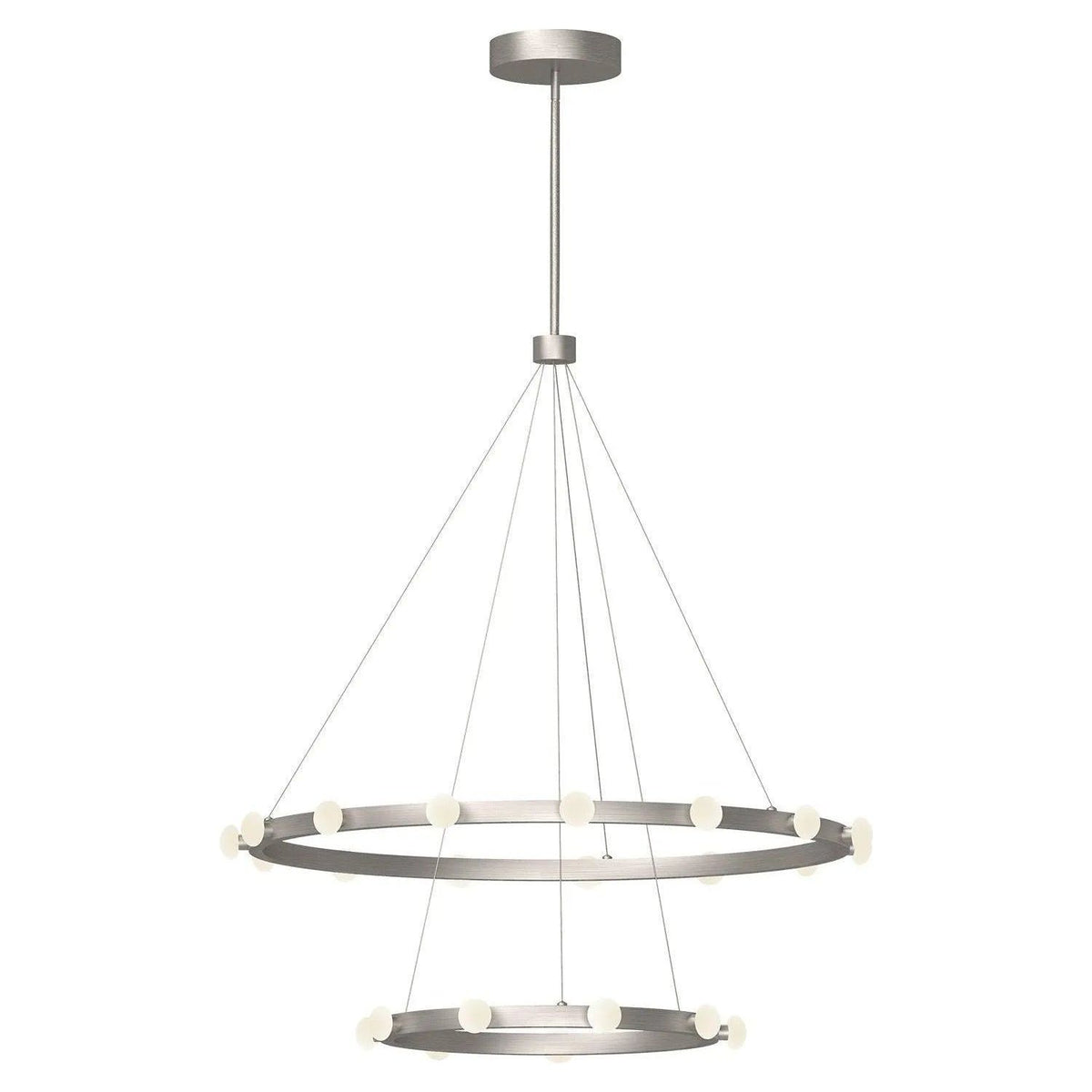 Kuzco Lighting - Rezz LED Chandelier - CH63436-BN | Montreal Lighting & Hardware