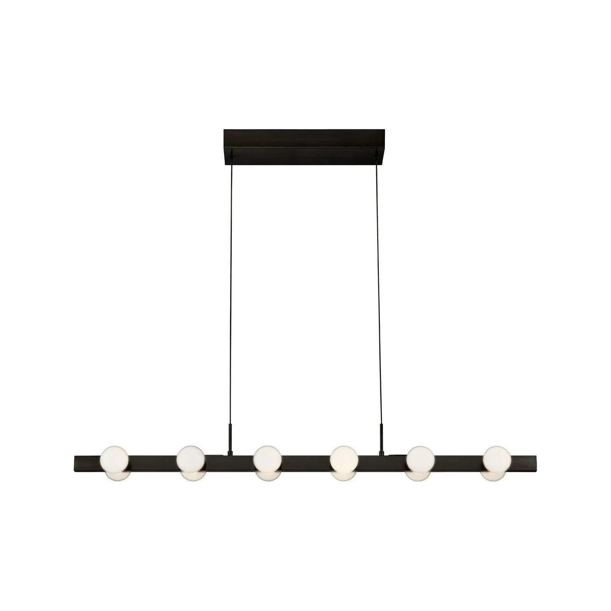 Kuzco Lighting - Rezz LED Linear Pendant - LP63436-BK | Montreal Lighting & Hardware