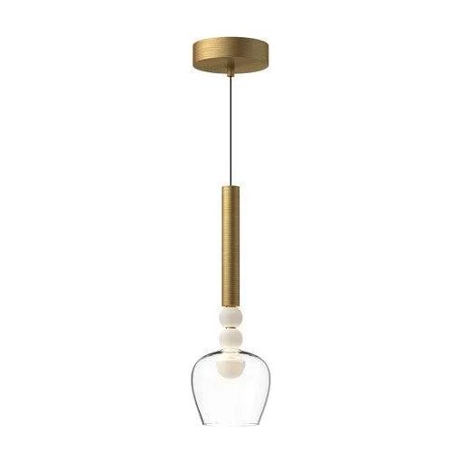 Kuzco Lighting - Rise Bell LED Pendant - PD30501-BG/CL | Montreal Lighting & Hardware