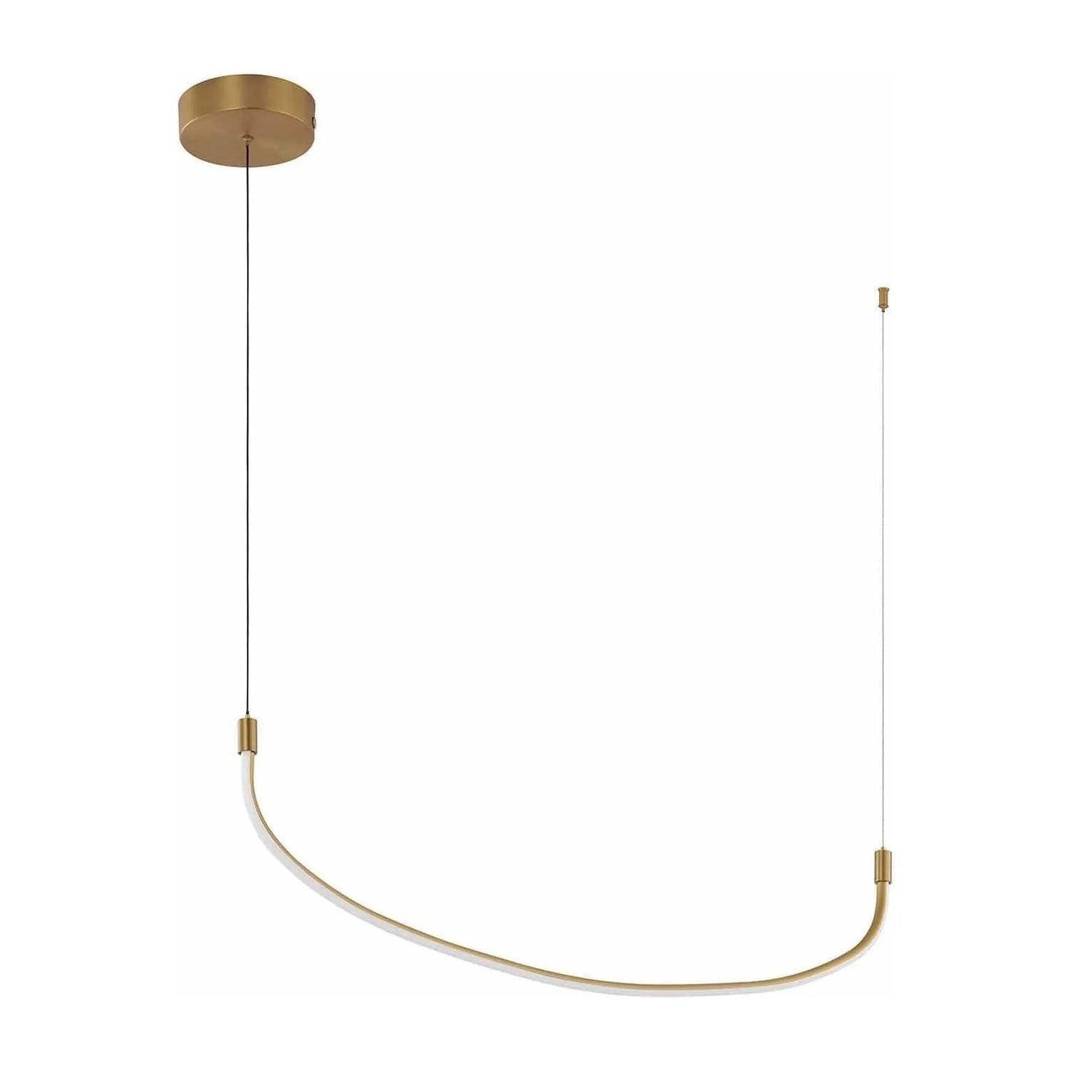 Kuzco Lighting - Talis LED Linear Pendant - LP89036-BG | Montreal Lighting & Hardware