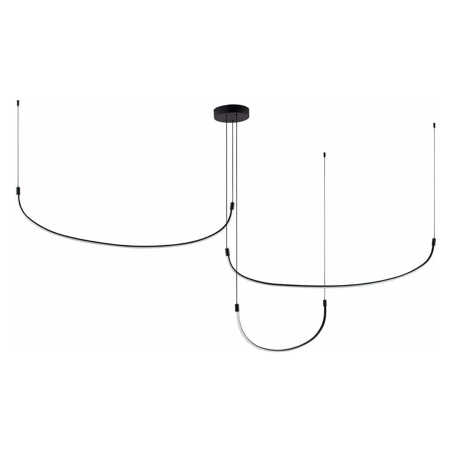 Kuzco Lighting - Talis LED Pendant - MP89370-BK | Montreal Lighting & Hardware