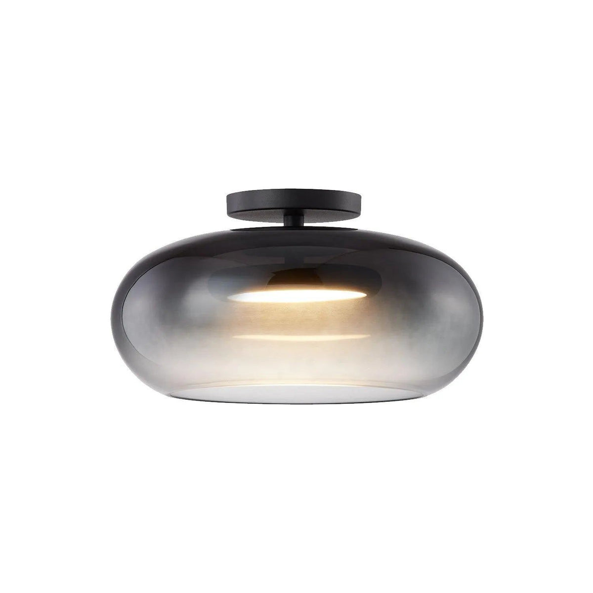 Kuzco Lighting - Trinity LED Semi-Flush Mount - SF62014-BK/SM | Montreal Lighting & Hardware