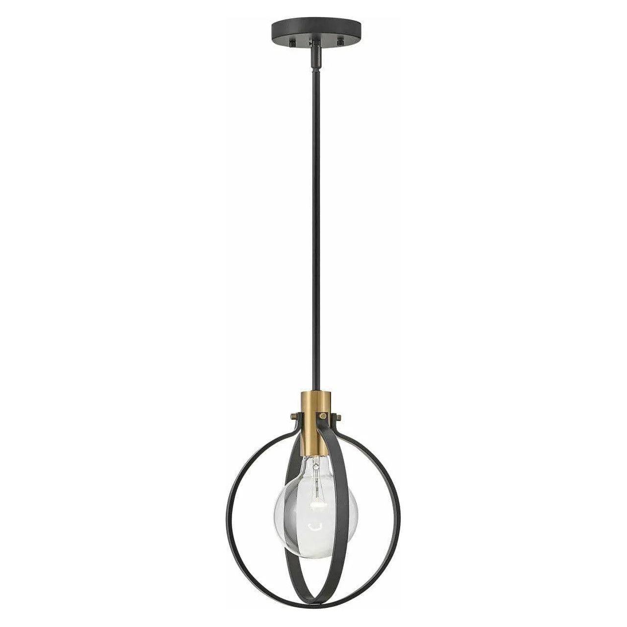 Lark - Cirque Pendant - 83037BK | Montreal Lighting & Hardware