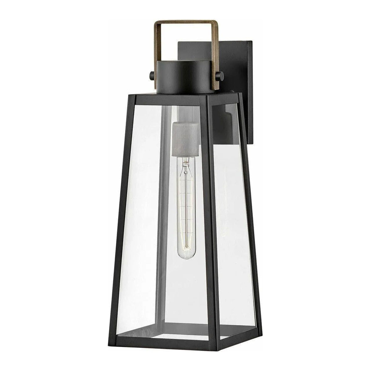 Lark - Hugh Outdoor Wall Mount - 82004BK | Montreal Lighting & Hardware