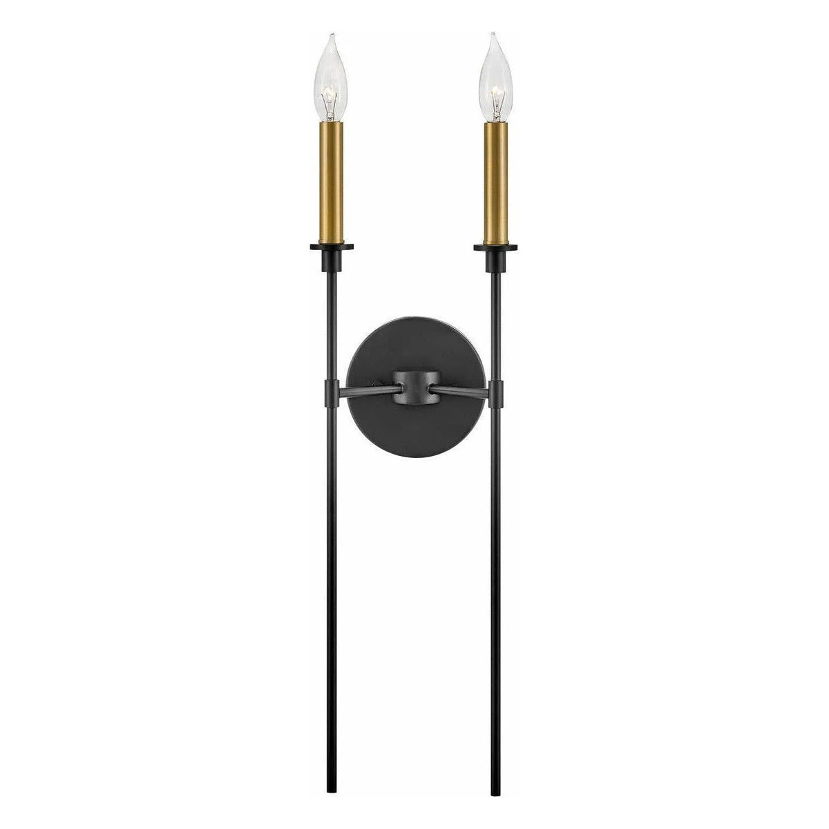 Lark - Hux Wall Sconce - 83072BK | Montreal Lighting & Hardware