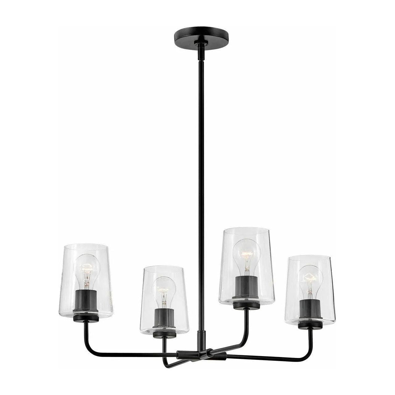 Lark - Kline Chandelier - 83454BK | Montreal Lighting & Hardware