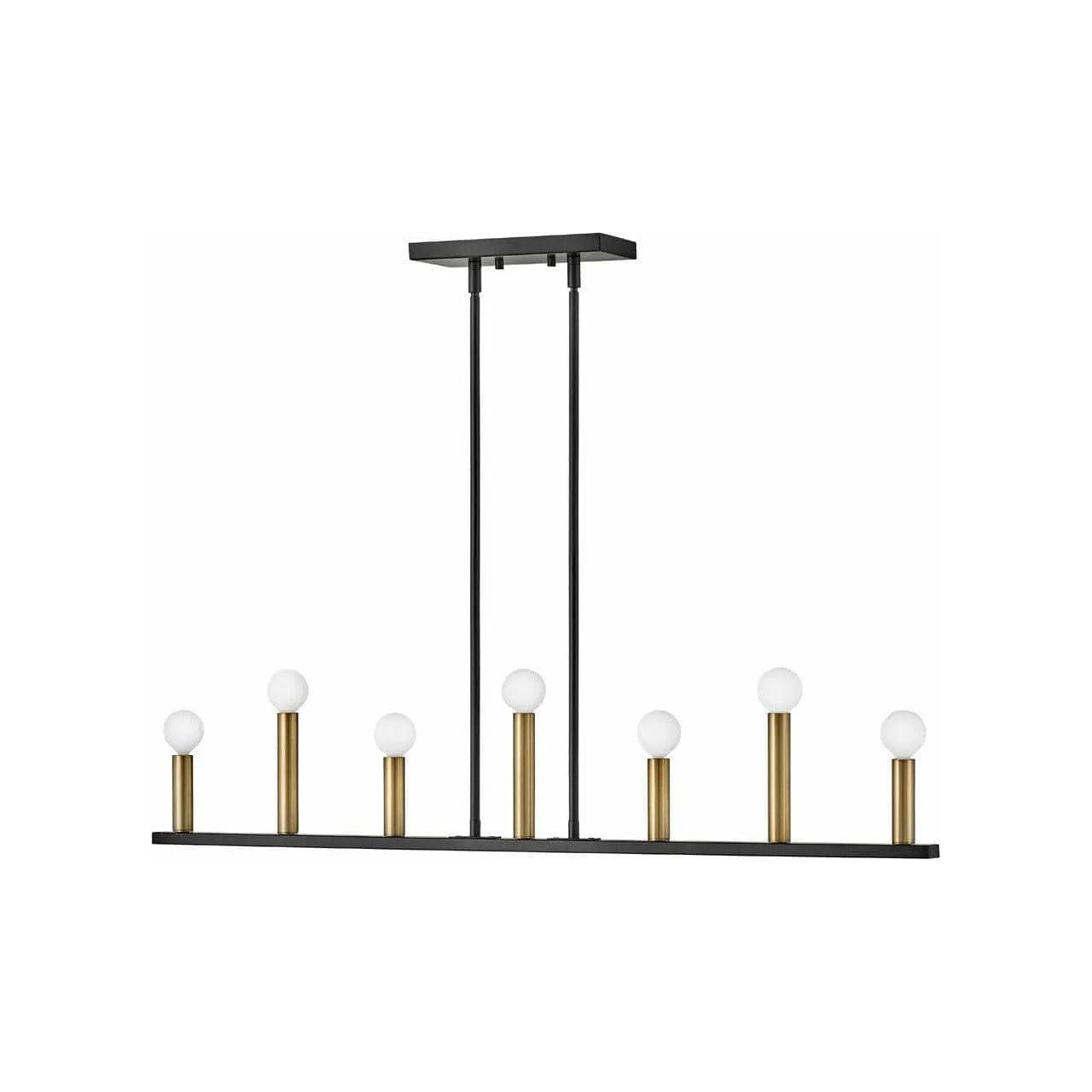 Lark - Lazlo Linear Chandelier - 83156BK | Montreal Lighting & Hardware