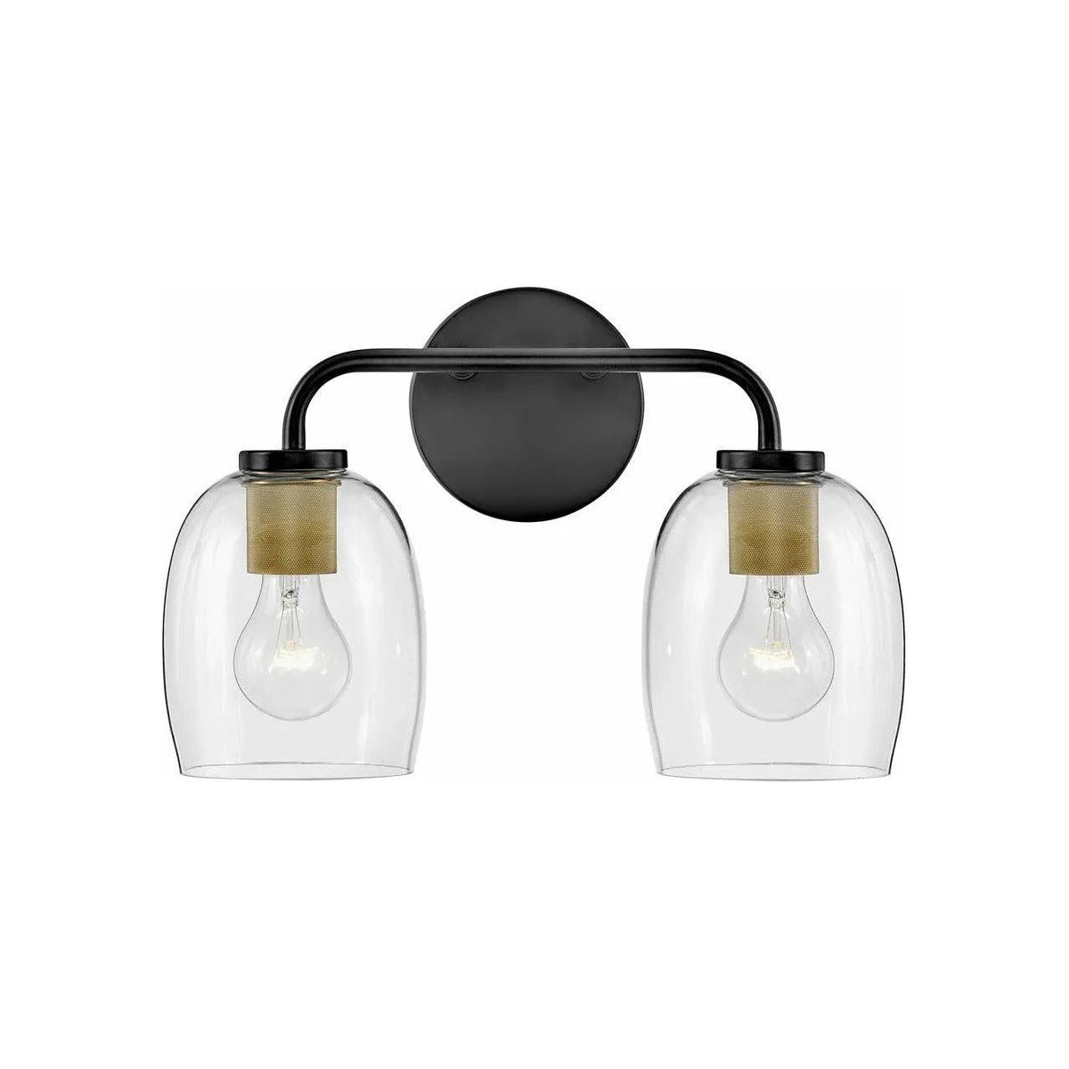 Lark - Percy Vanity - 85012BK | Montreal Lighting & Hardware