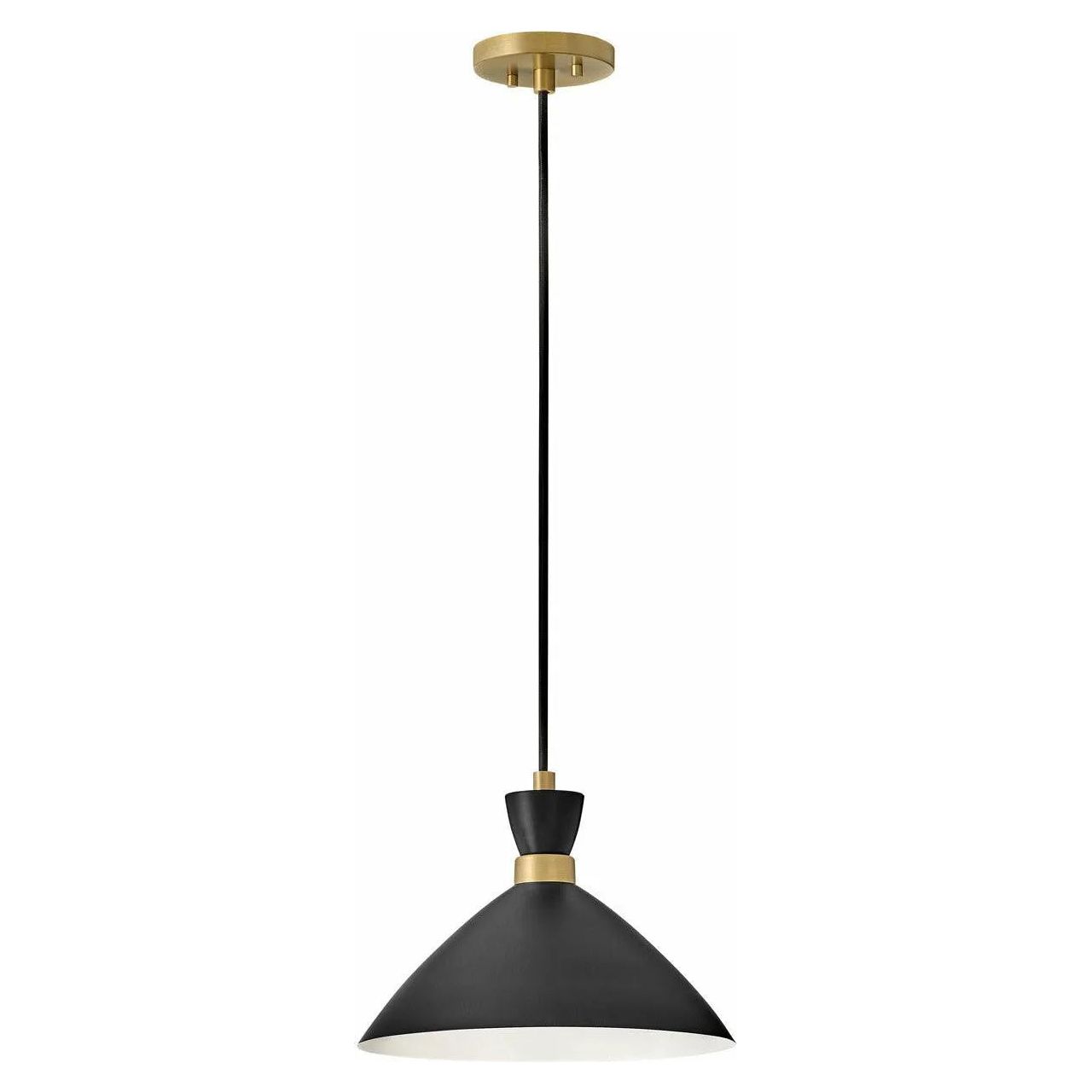 Lark - Simon Pendant - 83257BK-HB | Montreal Lighting & Hardware