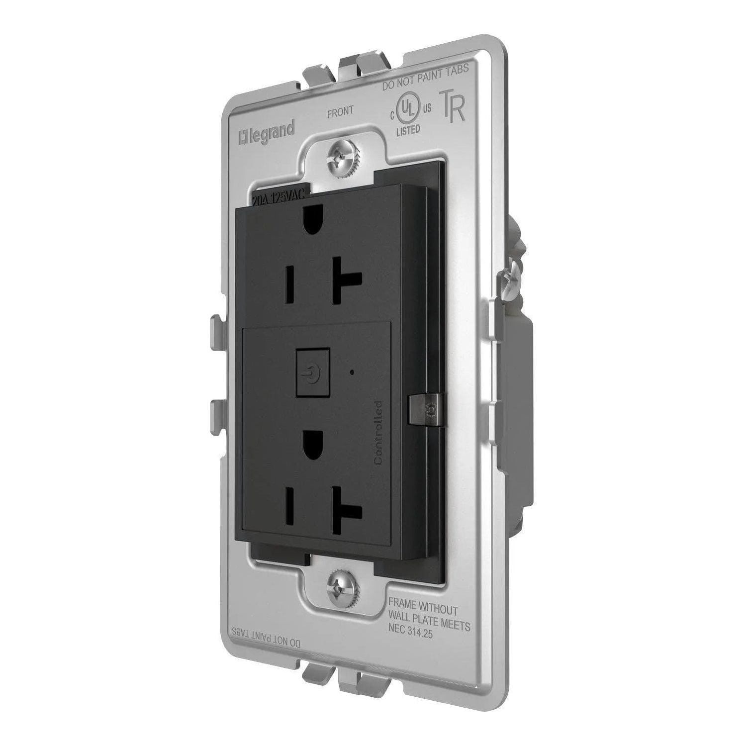 Legrand - adorne® Smart 20A Outlet with Netatmo Plus Size - WNAR203G1 | Montreal Lighting & Hardware