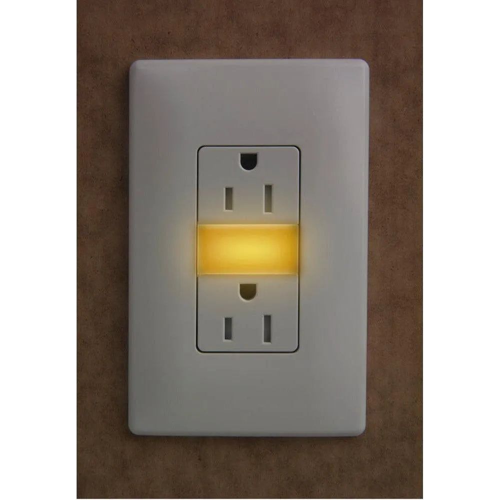 Legrand Radiant - radiant® 15A Tamper Resistant Outlet with Amber LED Night Light - NTL885TRAMBERW | Montreal Lighting & Hardware