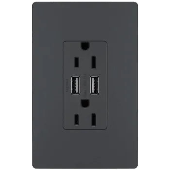 Legrand Radiant - radiant® 15A Tamper Resistant USB Outlet - TM826USBGCCV4 | Montreal Lighting & Hardware