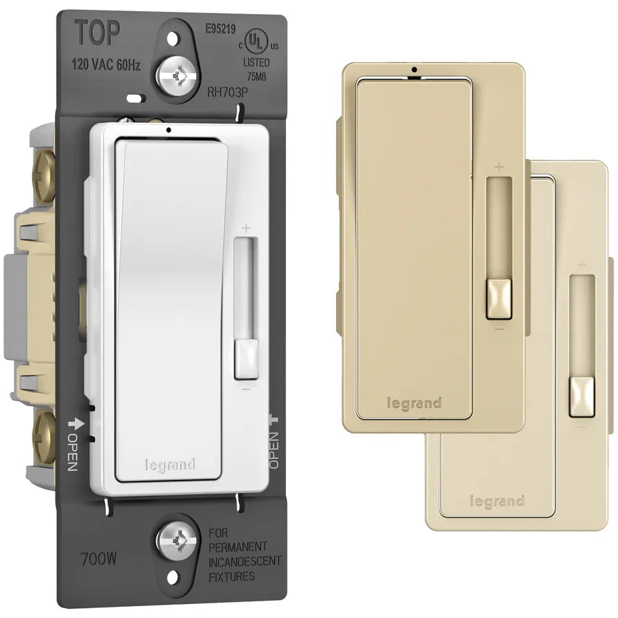 Legrand Radiant - radiant® Incandescent Pole/3-Way Dimmer - RH703PTC | Montreal Lighting & Hardware