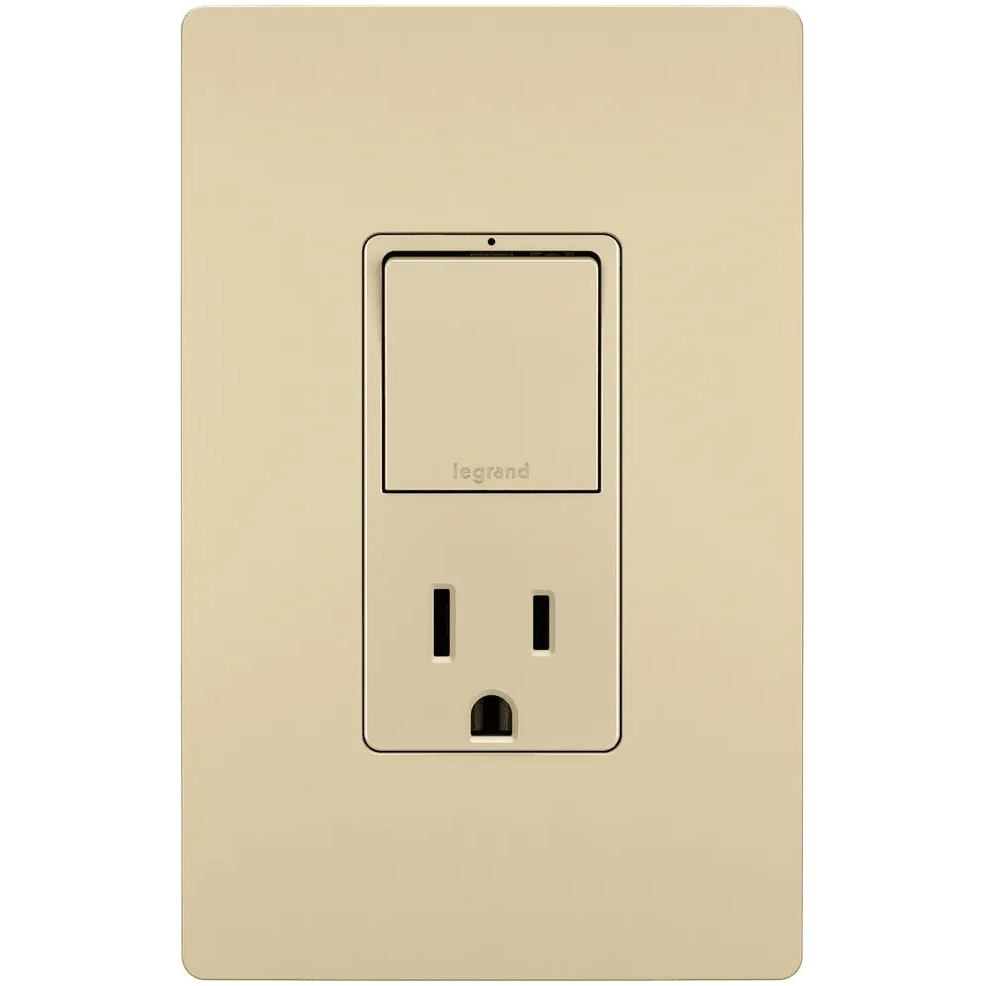 Legrand Radiant - radiant® Single Pole/3-Way Switch with 15A Tamper-Resistant Outlet - RCD38TRI | Montreal Lighting & Hardware