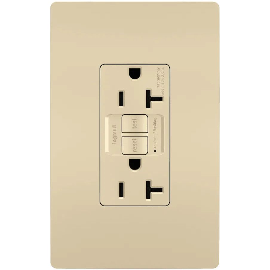 Legrand Radiant - radiant® Spec Grade 20A Self Test GFCI Receptacle - 2097I | Montreal Lighting & Hardware