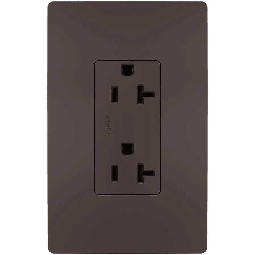 Legrand Radiant - radiant® Spec Grade 20A Tamper Resistant Receptacle - TR26352RDBCC6 | Montreal Lighting & Hardware