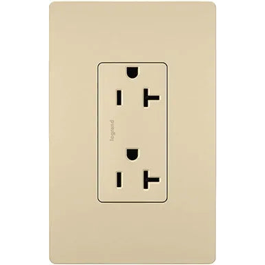 Legrand Radiant - radiant® Spec Grade 20A Tamper Resistant Receptacle - TR26352RI | Montreal Lighting & Hardware