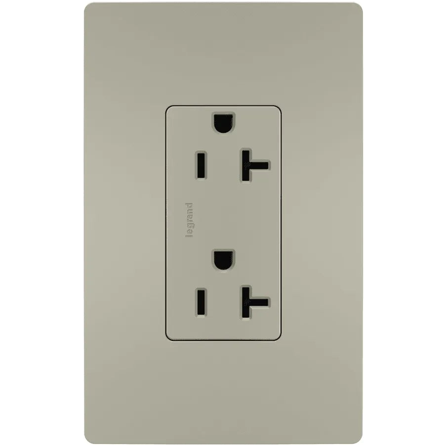 Legrand Radiant - radiant® Spec Grade 20A Tamper Resistant Receptacle - TR26352RNICC6 | Montreal Lighting & Hardware